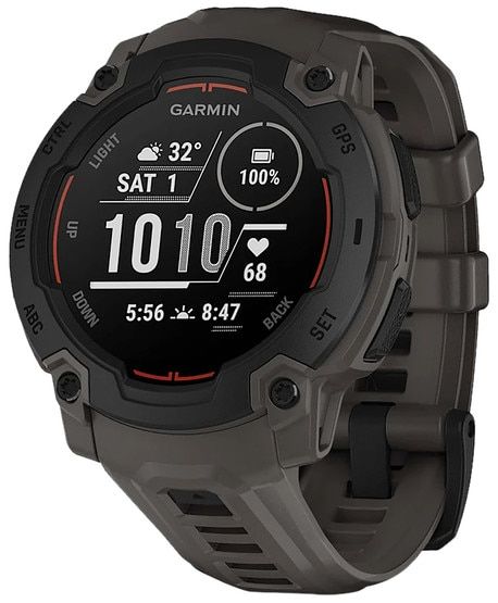Garmin Instinct E 45mm smartwatch, black.